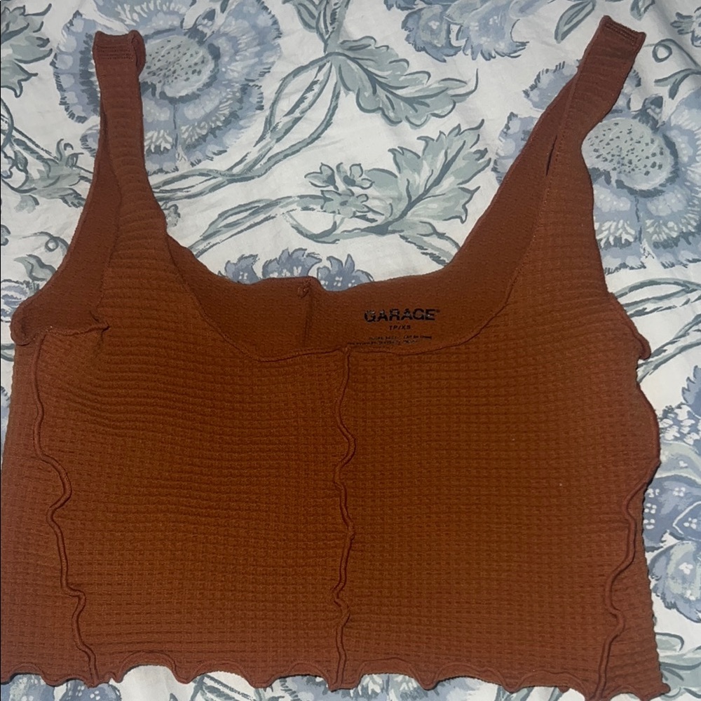 Garage Women's Brown Crop Top